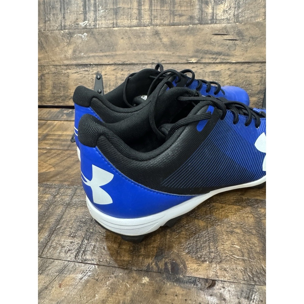 Under Armour UA Leadoff Low RM Baseball Cleats- Men's Shoe Size 12 Blue Used - Picture 5 of 10